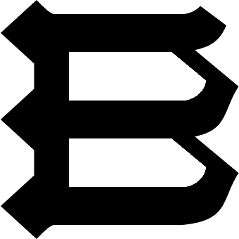 The standalone B mark