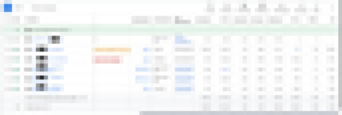 Google Ads campaigns, campaign table