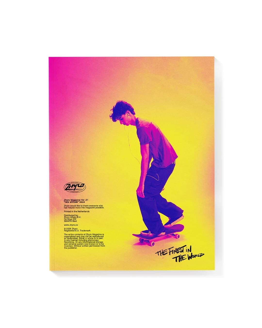ZHYRO PAPER, second cover