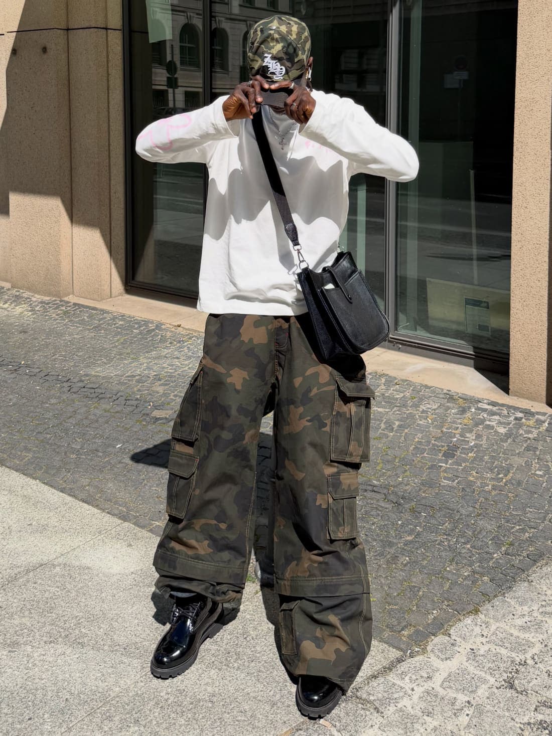 Creator post: photographed mid-shot